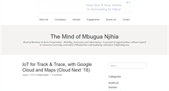 Desktop Screenshot of mbuguanjihia.com