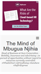Mobile Screenshot of mbuguanjihia.com